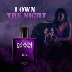 Man Poison Mafia | Eau De Parfum | Perfume for Men | Spicy and Woody Notes | 100 Ml  Man Poison Mafia | Eau De Parfum.