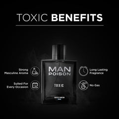 Man Poison Toxic | Eau De Parfum | Perfume for Men | Oud, Woody and Musk | 100 Ml | All Occasion Perfumes Man Poison Toxic.